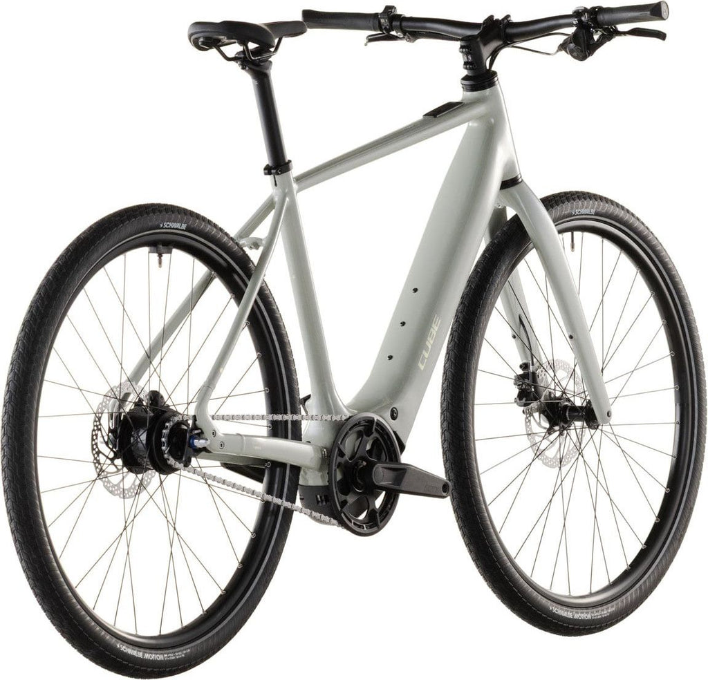Vélo Fitness Électrique Cube Editor Hybrid SLX 400X Shimano Alfine 8V 400 Wh 700 mm Vert Beige Reed 2026