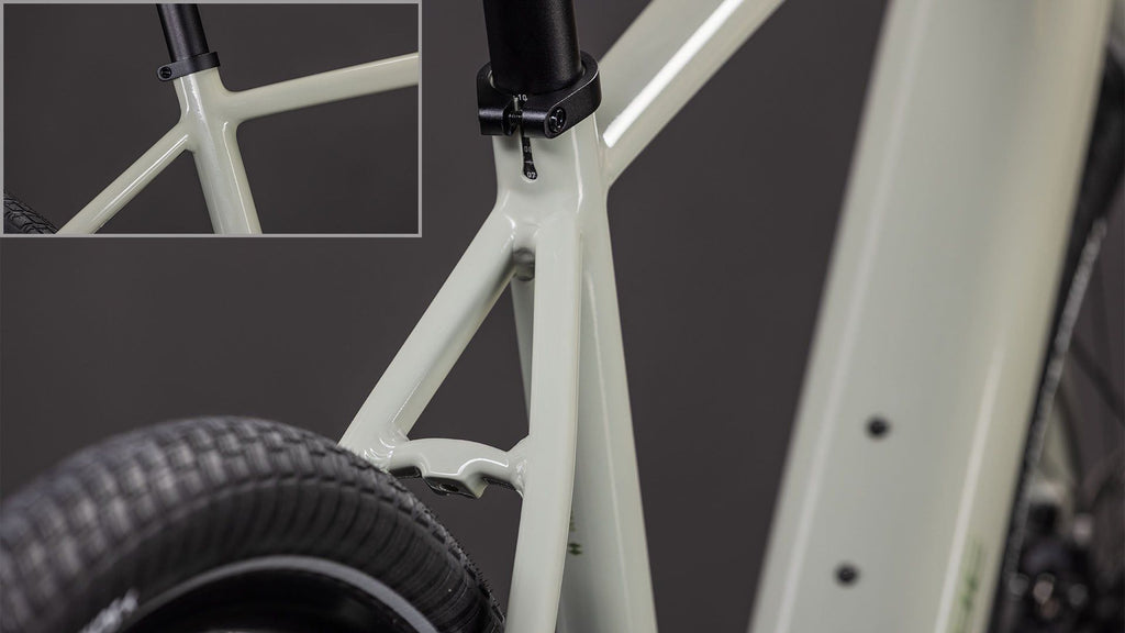 Vélo Fitness Électrique Cube Editor Hybrid SLX 400X Shimano Alfine 8V 400 Wh 700 mm Vert Beige Reed 2026
