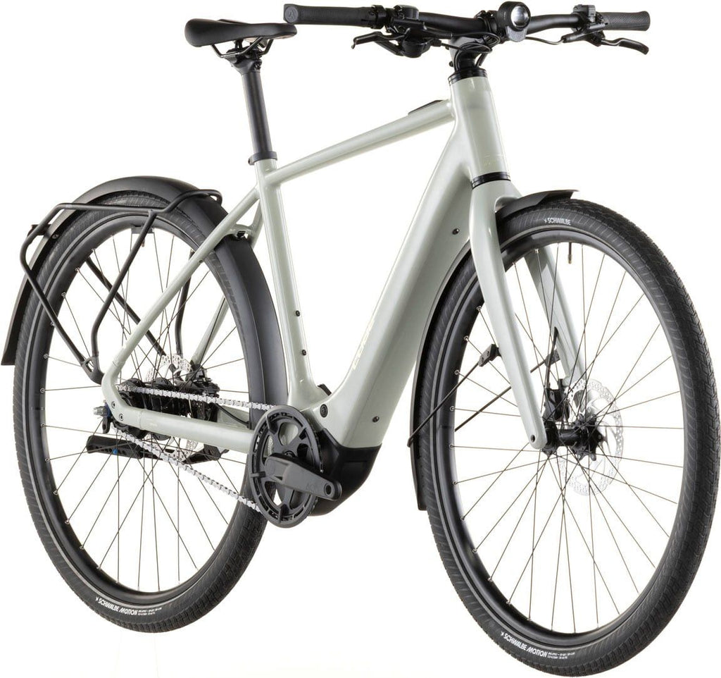 Vélo Fitness Électrique Cube Editor Hybrid SLX 400X FE Shimano Alfine 8V 400 Wh 700 mm Vert Beige Reed 2026