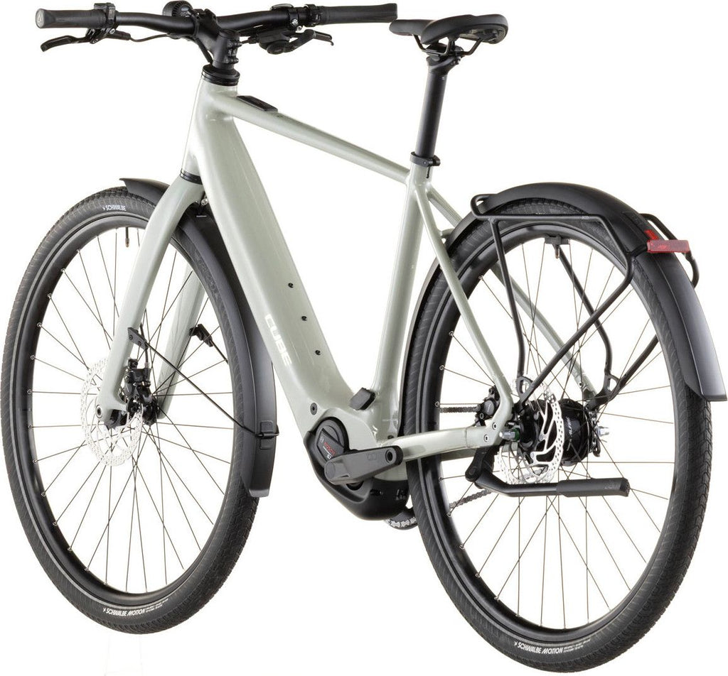 Vélo Fitness Électrique Cube Editor Hybrid SLX 400X FE Shimano Alfine 8V 400 Wh 700 mm Vert Beige Reed 2026
