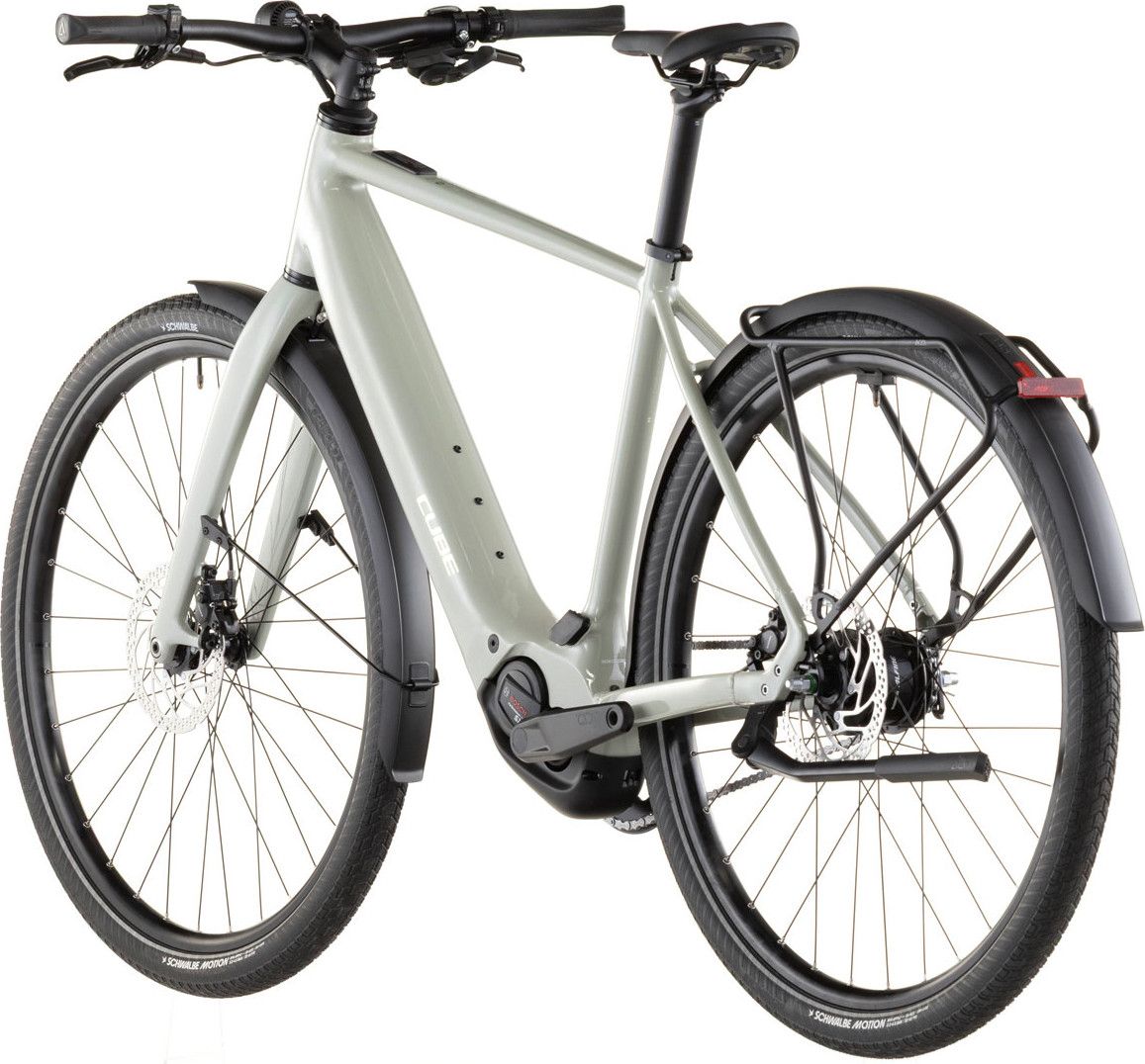 Vélo Fitness Électrique Cube Editor Hybrid SLX 400X FE Shimano Alfine 8V 400 Wh 700 mm Vert Beige Reed 2026