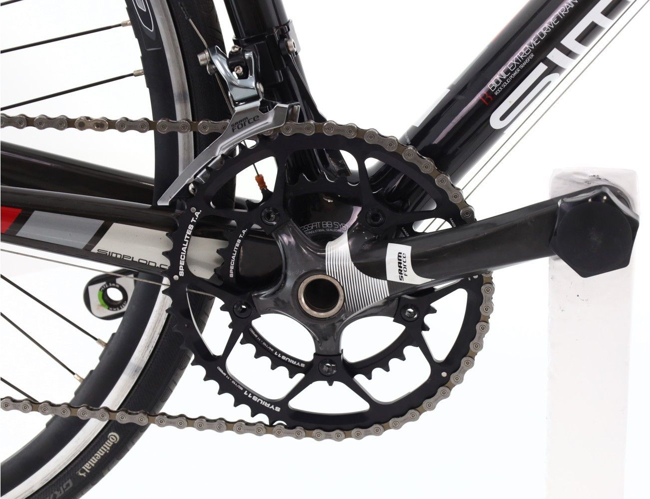 Produit reconditionné · Simplon Pavo · Noir / Vélo de route | Très bon état