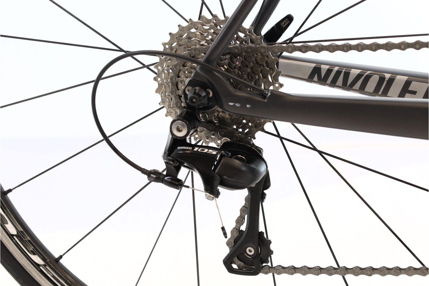 Produit reconditionné · Ghost Nivolet 2 LC · Gris / Vélo de route | Très bon état