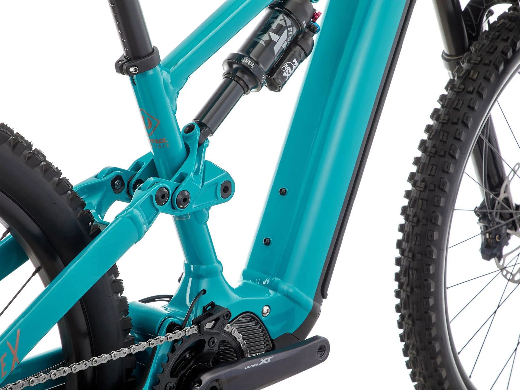 VTT Électrique Tout-Suspendu Kona Remote X Shimano 12V 612 Wh Shimano 85 Nm 29'' Turquoise Viridian
