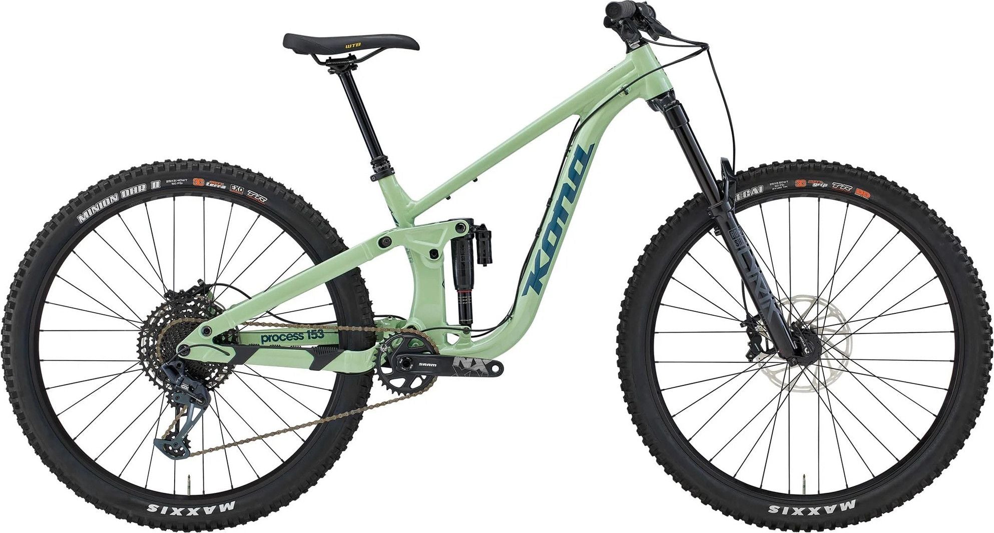 VTT Tout-Suspendu Kona Process 153 DL Sram 12V 29'' Vert Jade
