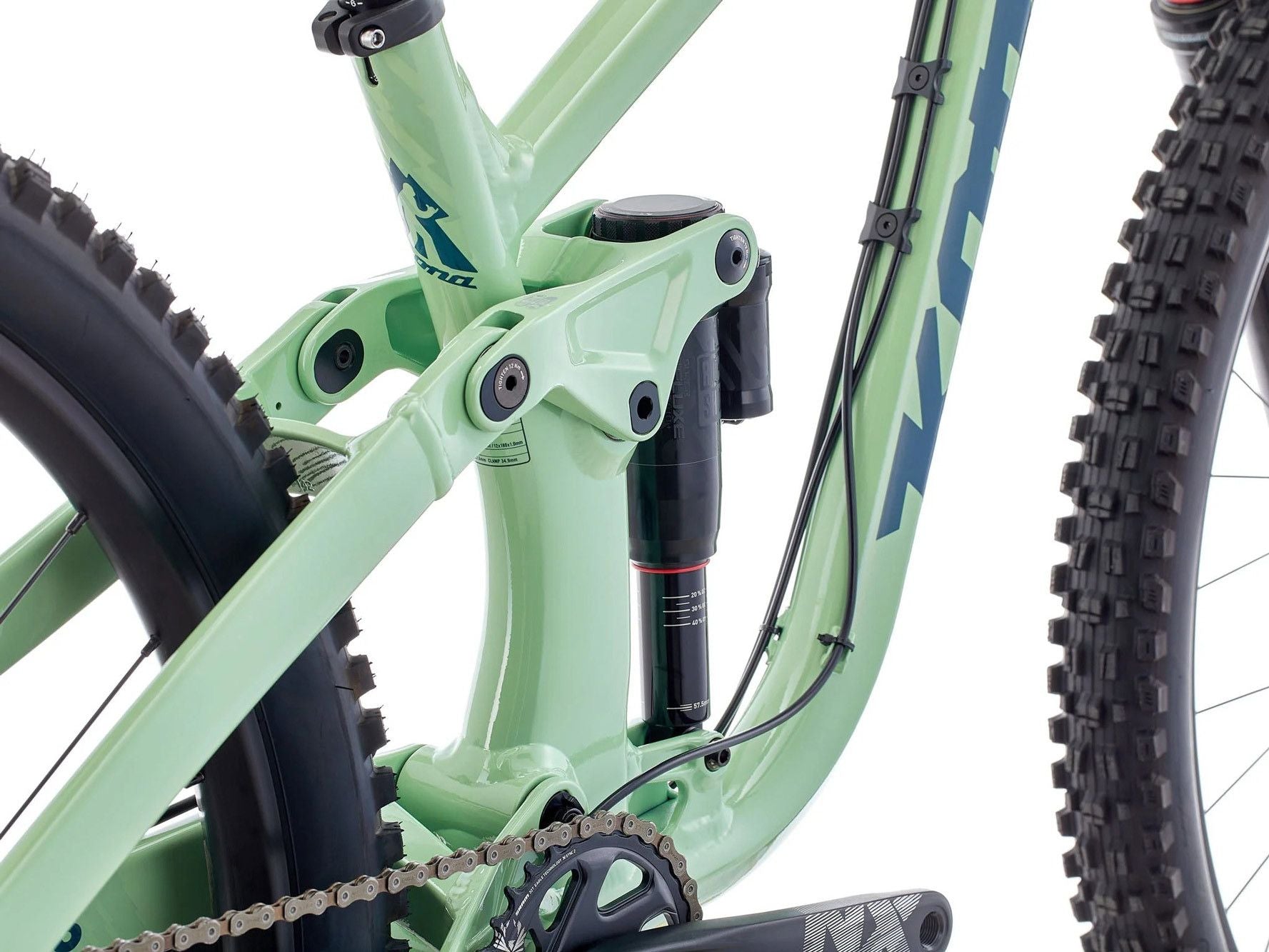 VTT Tout-Suspendu Kona Process 153 DL Sram 12V 29'' Vert Jade