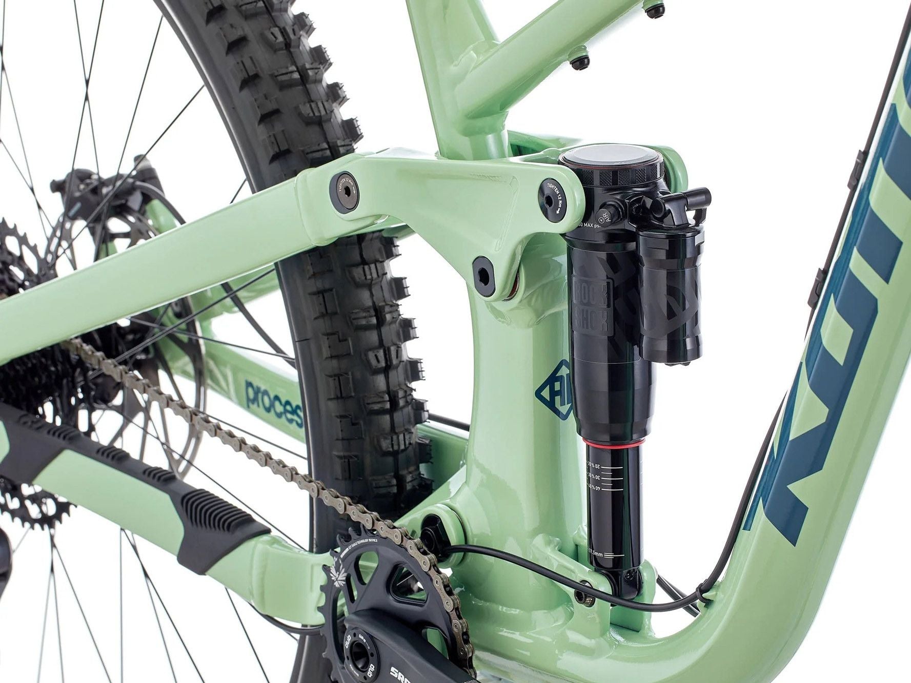 VTT Tout-Suspendu Kona Process 153 DL Sram 12V 29'' Vert Jade