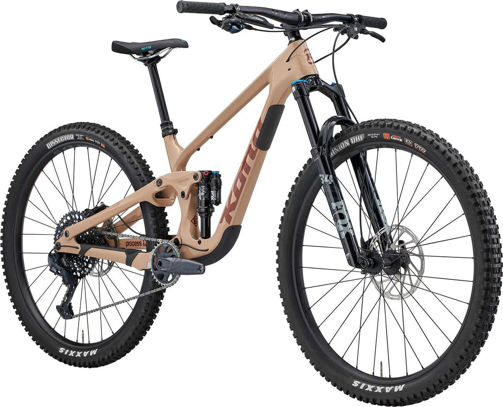 VTT Tout-Suspendu Kona Process 134 CR Sram 12V 29'' Marron Toffee