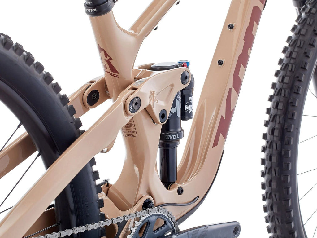 VTT Tout-Suspendu Kona Process 134 CR Sram 12V 29'' Marron Toffee