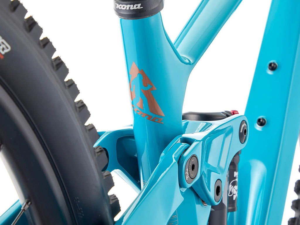 VTT Tout-Suspendu Kona Process 153 CR Shimano 12V 29'' Turquoise Viridian