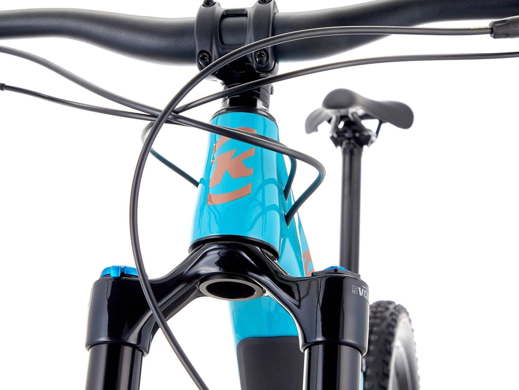 VTT Tout-Suspendu Kona Process 153 CR Shimano 12V 29'' Turquoise Viridian