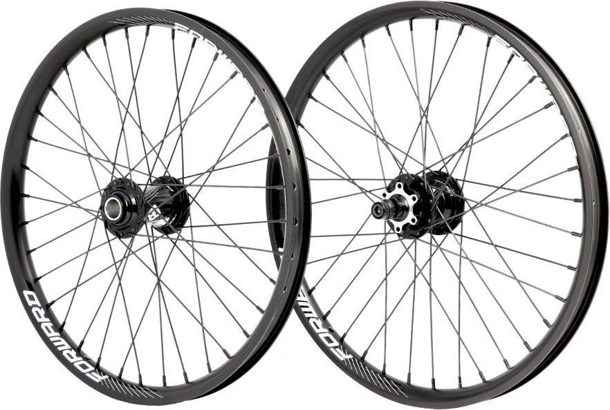 Paire de Roues Alu Pro Forward Joyride Pride Control V2 20/10mm Noir