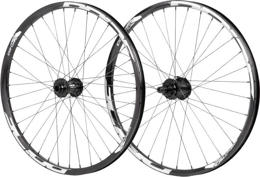 Paire de Roues Alu Cruiser Pride Control Disque Matrix 20/10mm Noir