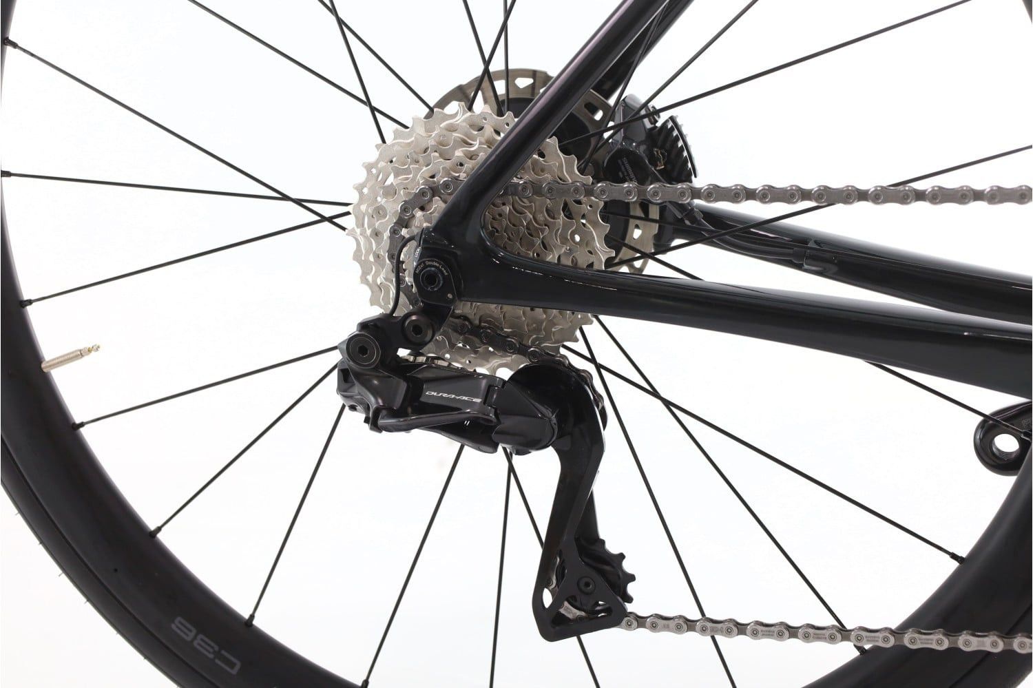 Produit reconditionné · Cannondale SuperSix Evo Di2 12V · Noir / Vélo de route | Très bon état