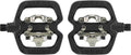 Paire de Pédales Semi-Automatiques Gravel Look X-Venture Noir