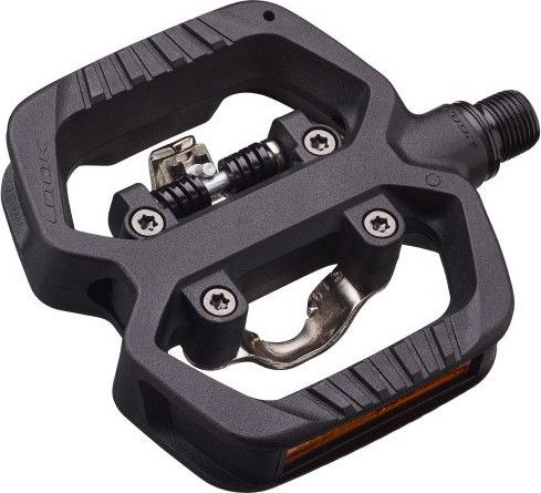 Paire de Pédales Semi-Automatiques Gravel Look X-Venture Noir