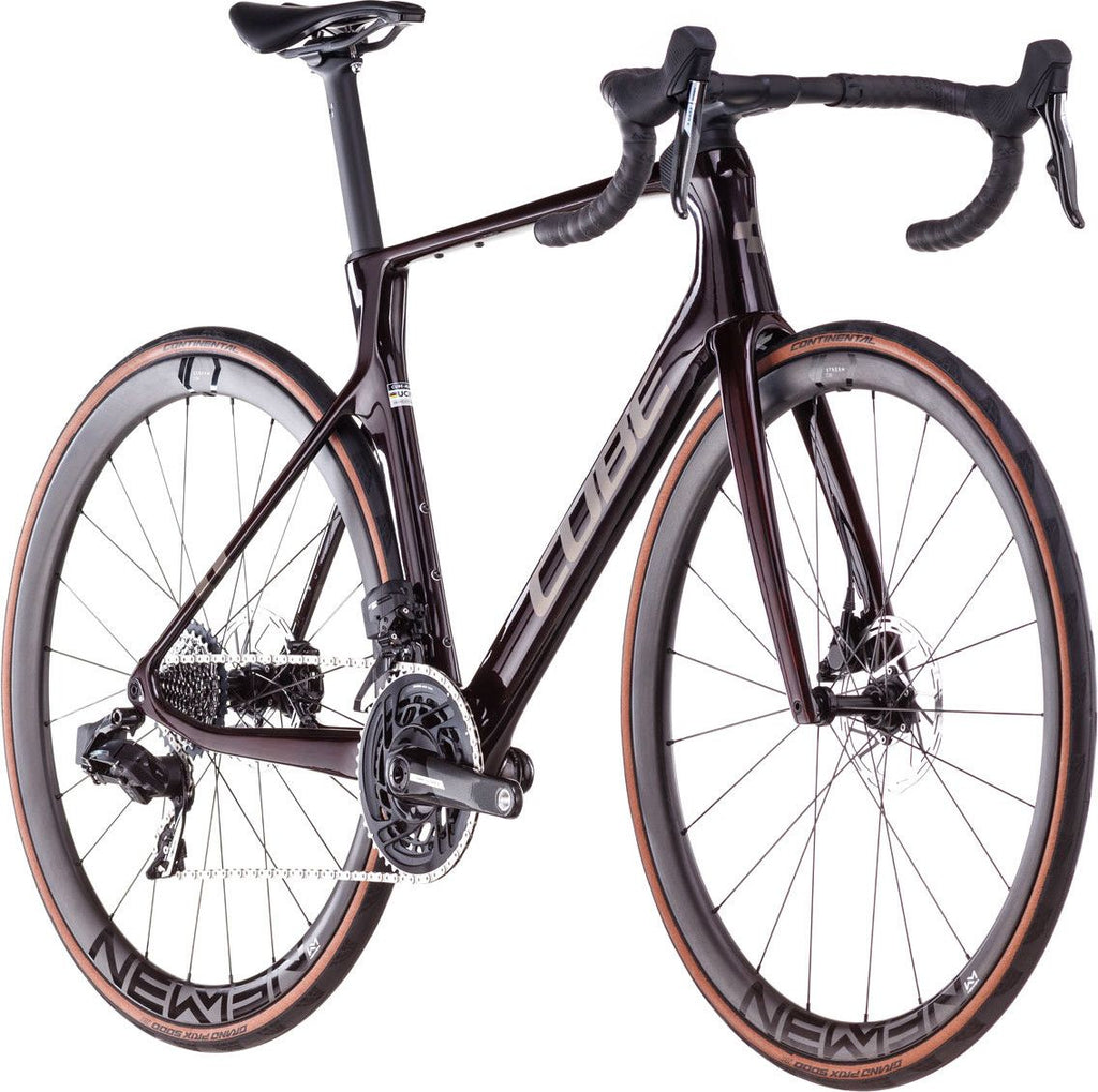 Vélo de Route Cube Agree C:62 SLX Sram Force eTap AXS 12V 700 mm Rouge Liquid 2025 T.56 174/185cm - Vélo d'Exposition