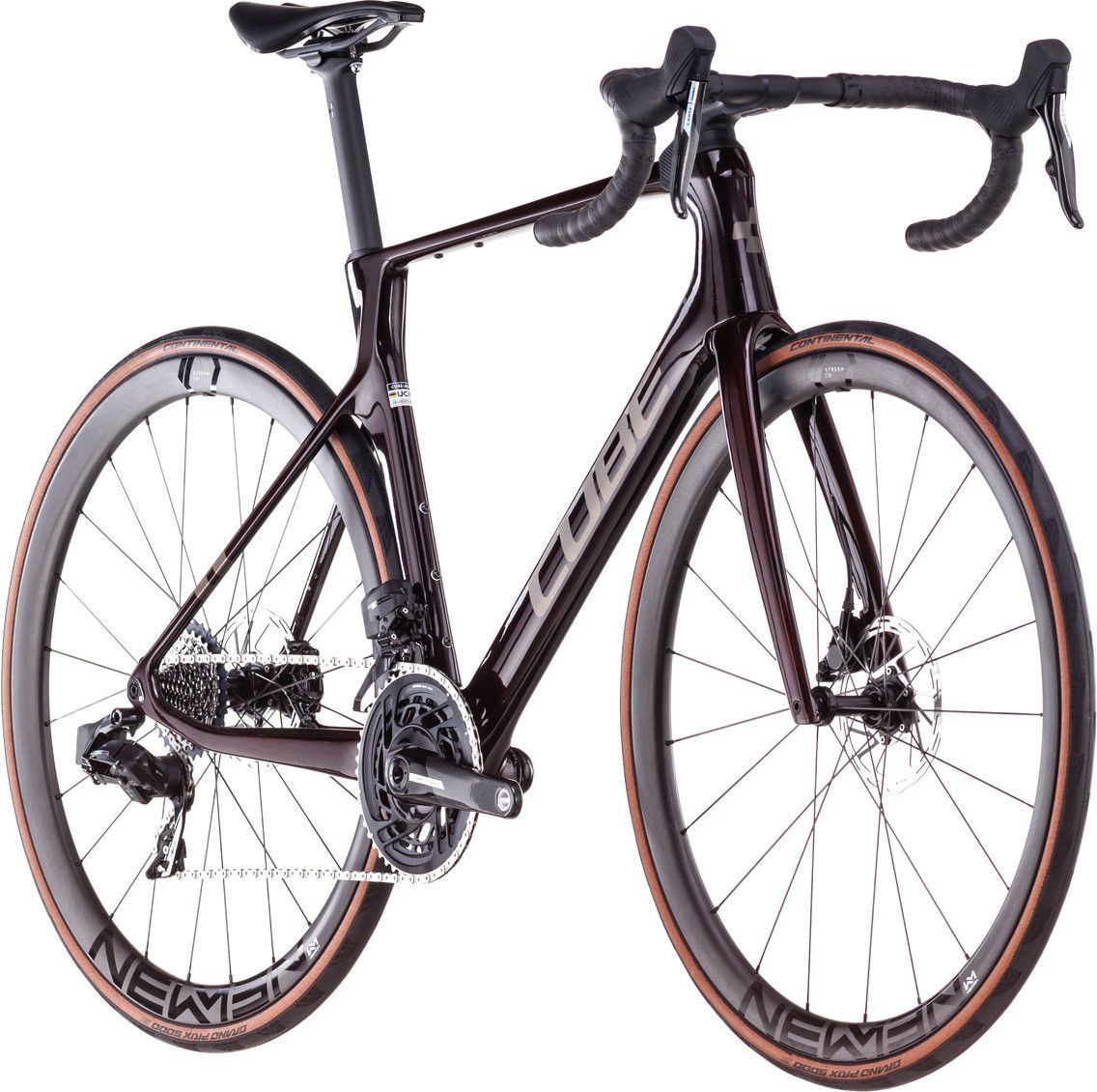 Vélo de Route Cube Agree C:62 SLX Sram Force eTap AXS 12V 700 mm Rouge Liquid 2025 T.56 174/185cm - Vélo d'Exposition