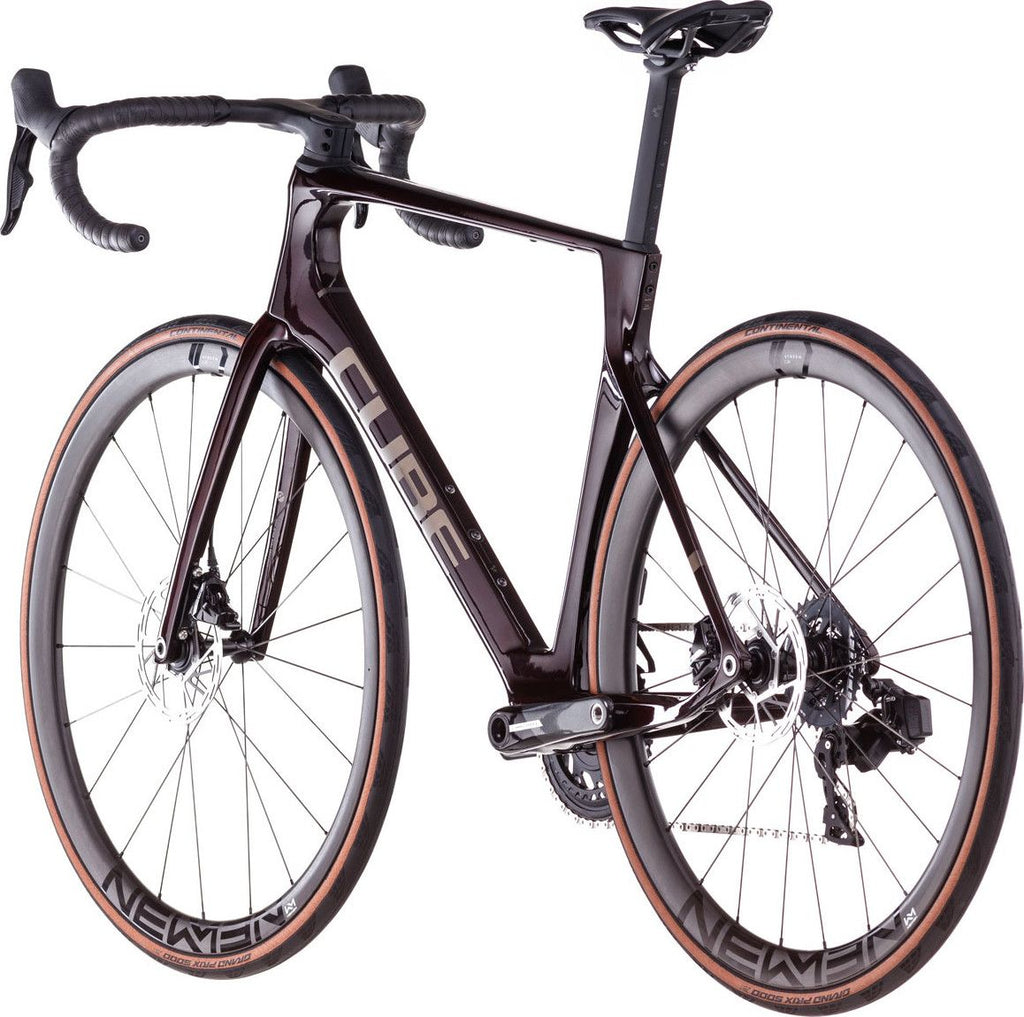 Vélo de Route Cube Agree C:62 SLX Sram Force eTap AXS 12V 700 mm Rouge Liquid 2025 T.56 174/185cm - Vélo d'Exposition