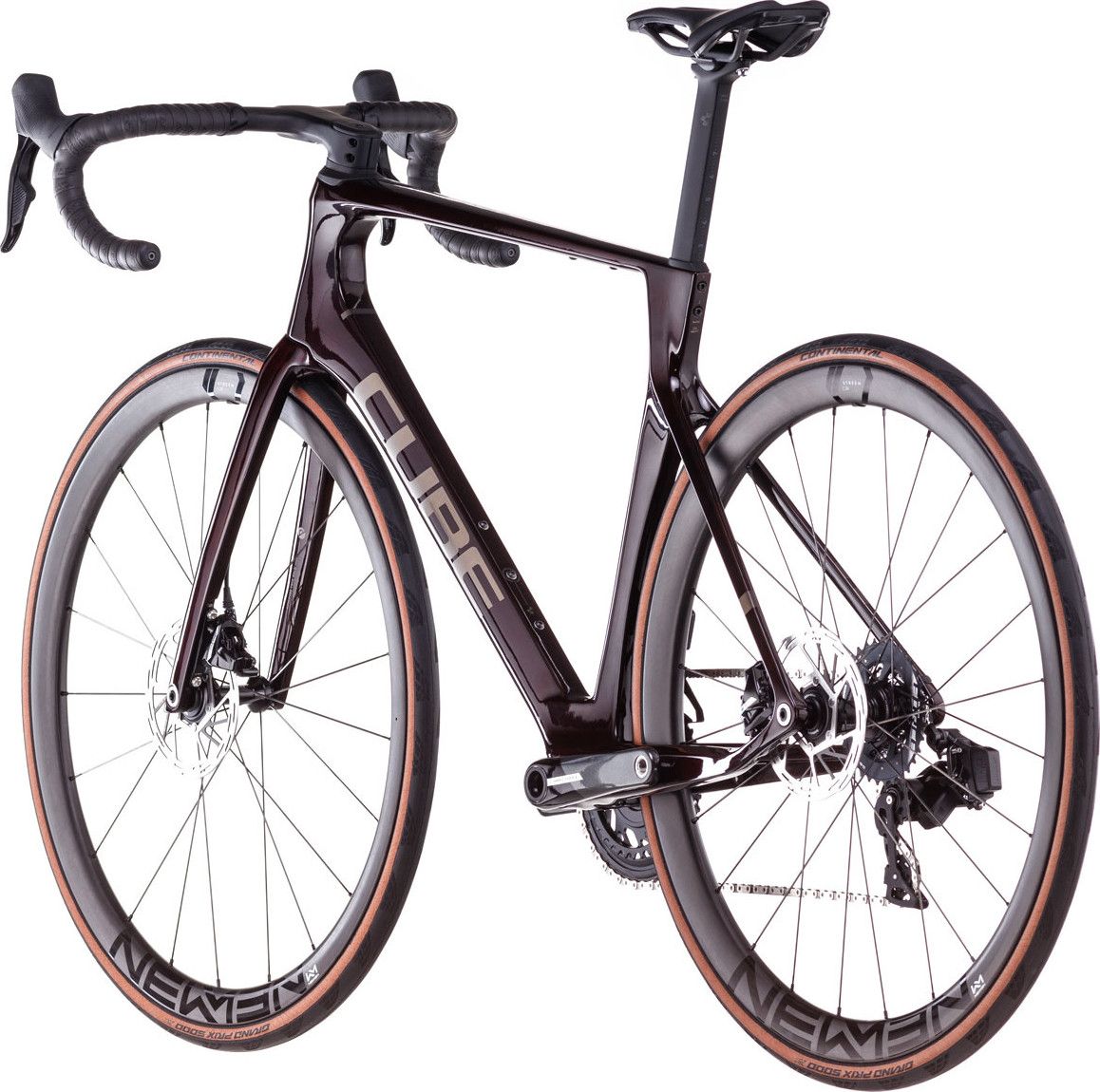 Vélo de Route Cube Agree C:62 SLX Sram Force eTap AXS 12V 700 mm Rouge Liquid 2025 T.56 174/185cm - Vélo d'Exposition