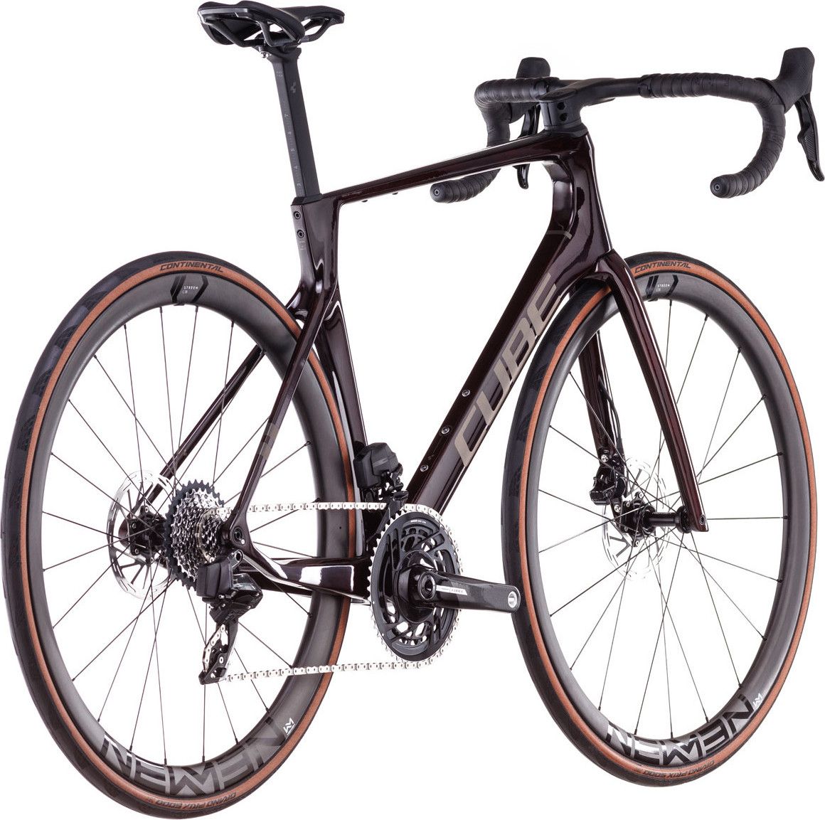 Vélo de Route Cube Agree C:62 SLX Sram Force eTap AXS 12V 700 mm Rouge Liquid 2025 T.56 174/185cm - Vélo d'Exposition