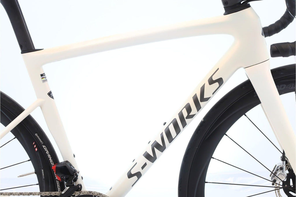 Produit reconditionné · Specialized S-Works Tarmac SL8 AXS 12V · Blanc / Vélo de route | Très bon état