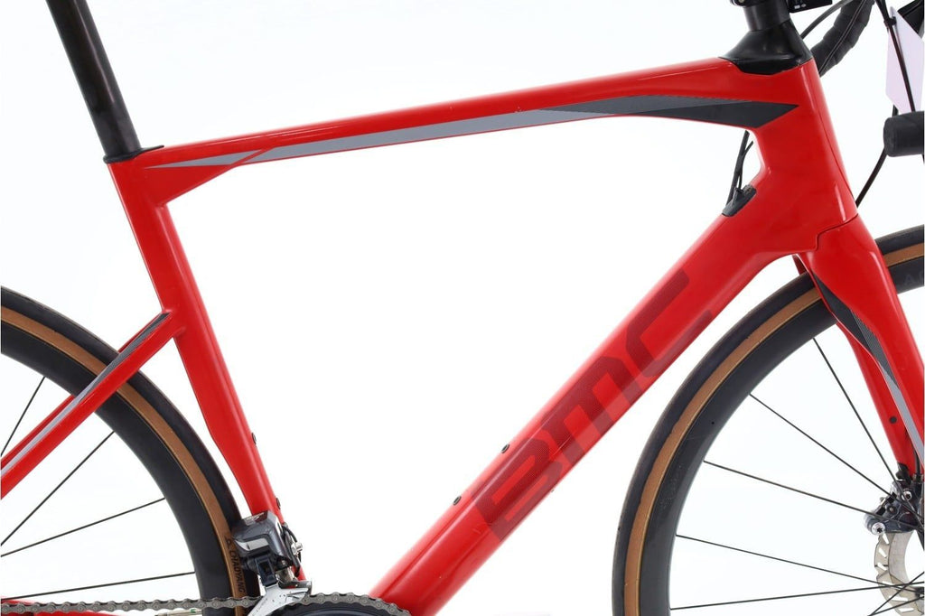Produit reconditionné · BMC RoadMachine 02 Di2 11V · Rouge / Vélo de route | Très bon état
