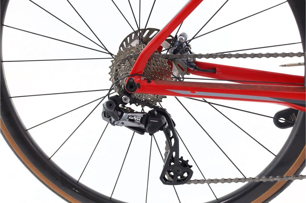 Produit reconditionné · BMC RoadMachine 02 Di2 11V · Rouge / Vélo de route | Très bon état