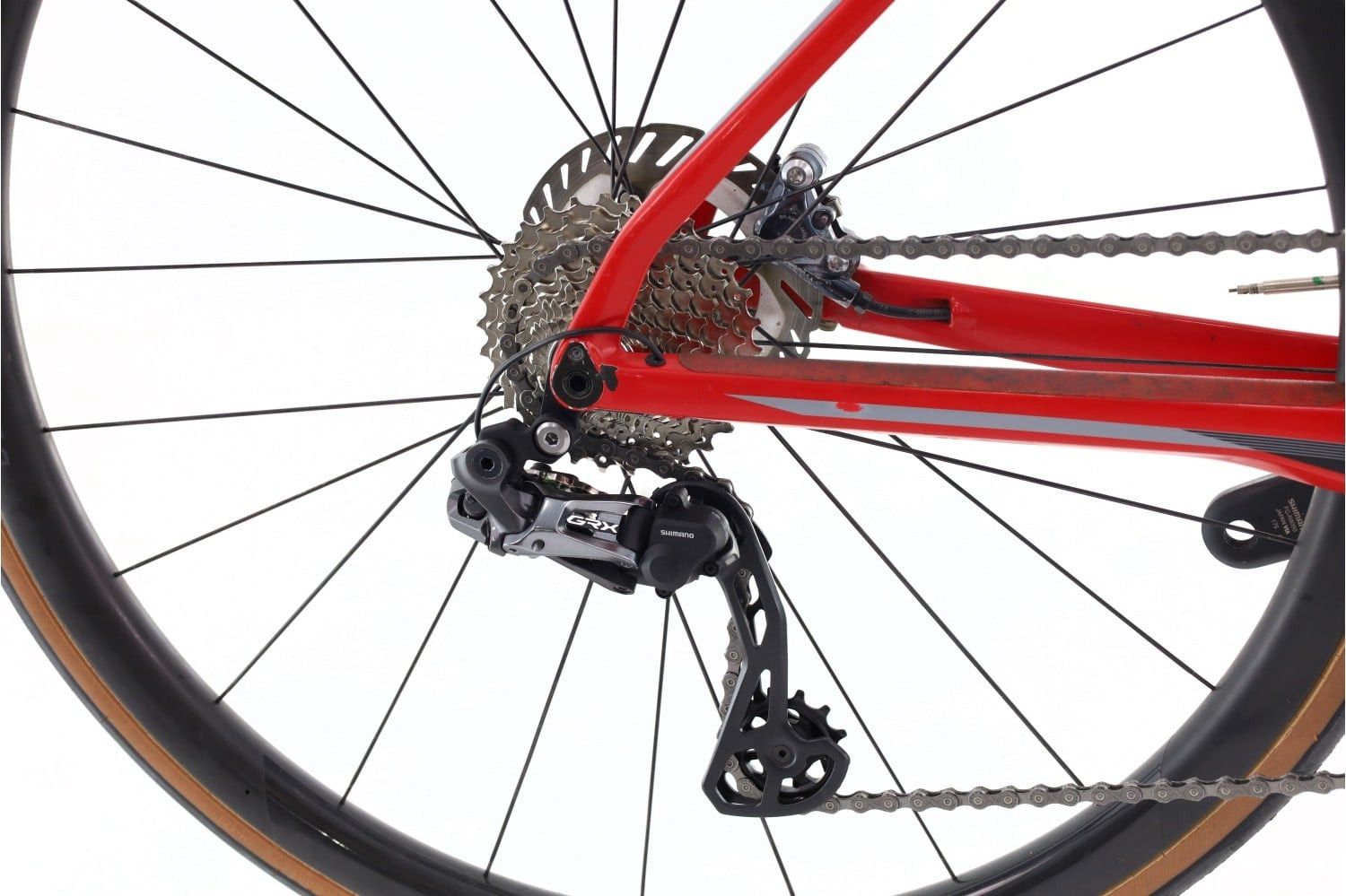Produit reconditionné · BMC RoadMachine 02 Di2 11V · Rouge / Vélo de route | Très bon état