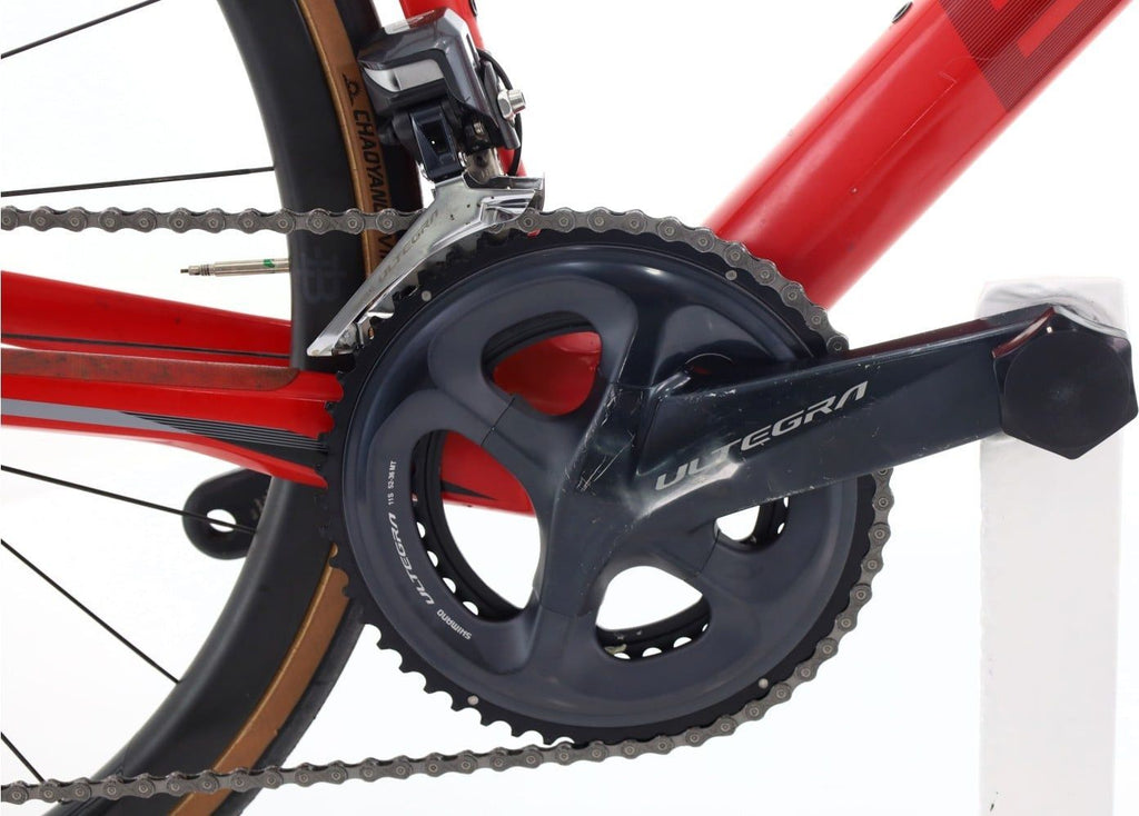 Produit reconditionné · BMC RoadMachine 02 Di2 11V · Rouge / Vélo de route | Très bon état
