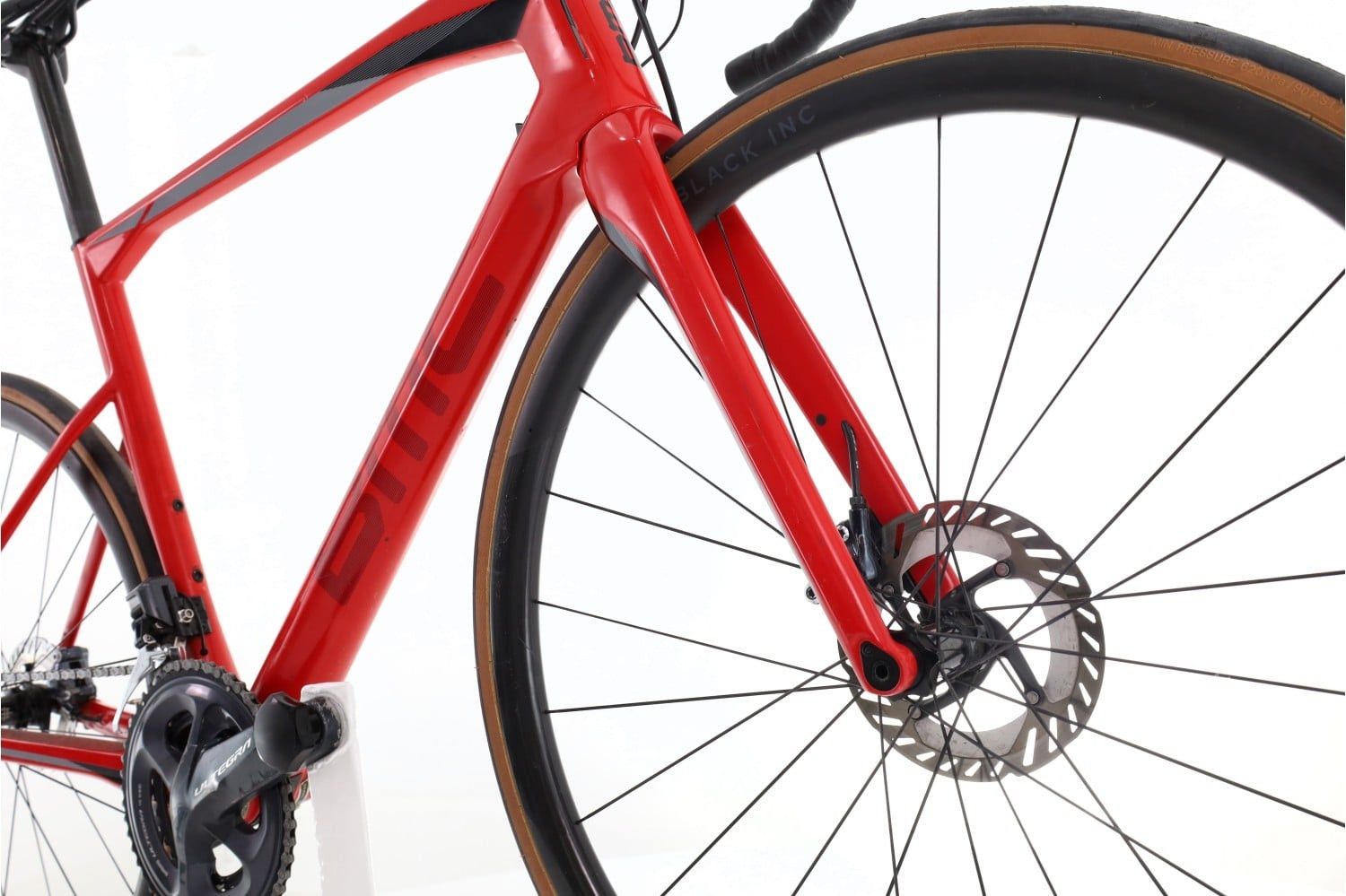 Produit reconditionné · BMC RoadMachine 02 Di2 11V · Rouge / Vélo de route | Très bon état