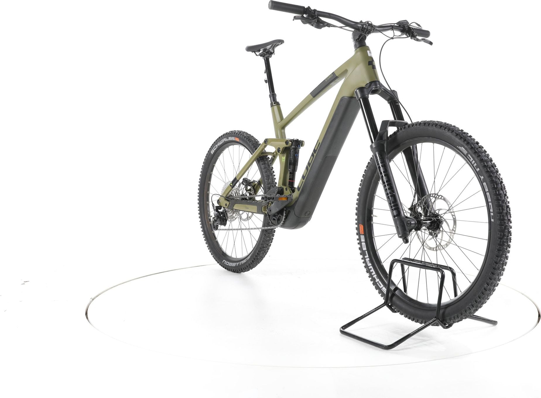 Produit reconditionné - Cube Stereo Hybrid 160 HPC Race Fully E-Bike Carbon - Très Bon Etat