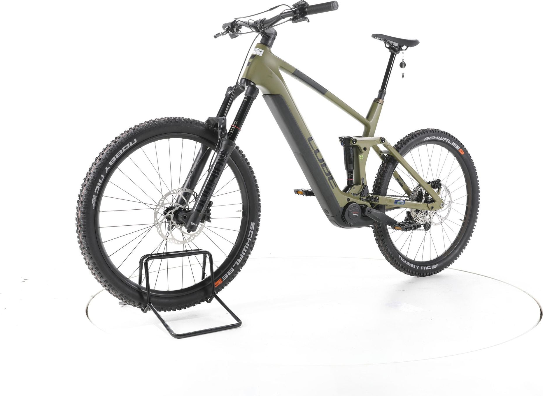 Produit reconditionné - Cube Stereo Hybrid 160 HPC Race Fully E-Bike Carbon - Très Bon Etat