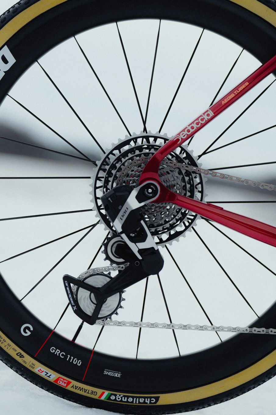 Chape de Dérailleur Ceramicspeed OSPW X Alpha pour Sram XPLR E1 13V Argent