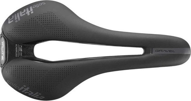 Selle Flite Boost Gravel TI 316 Superflow Selle Italia Noir
