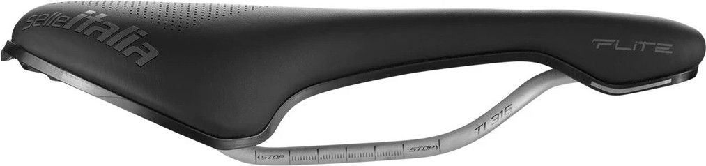 Selle Flite Boost Gravel TI 316 Superflow Selle Italia Noir