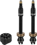 Paire de Valves Tubeless Topeak TurboFlow Noir