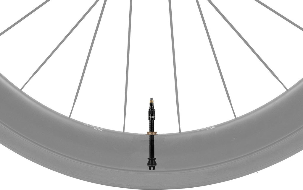Paire de Valves Tubeless Topeak TurboFlow Noir