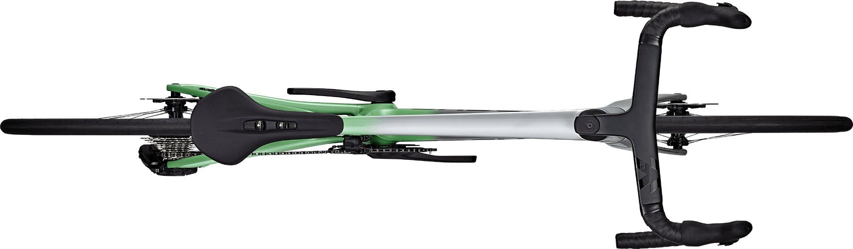 Vélo de Route Focus Izalco Max 9.7 Shimano Ultegra Di2 12V 700 mm Argent/Vert 2026