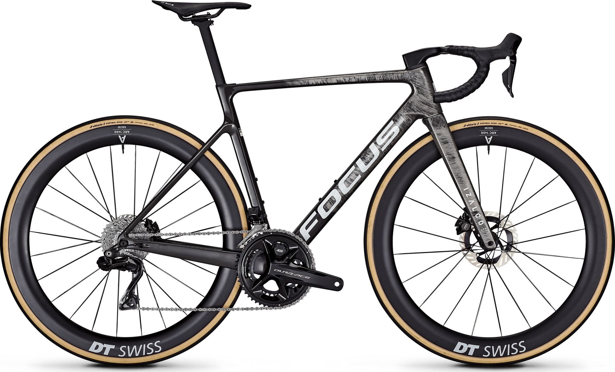 Vélo de Route Focus Izalco Max 9.9 Shimano Dura-Ace Di2 12V 700 mm Gris/Noir 2026