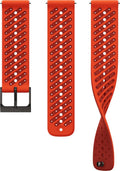 Bracelet de Montre Suunto Athletic 8 Silicone 22mm S+M Orange Coral