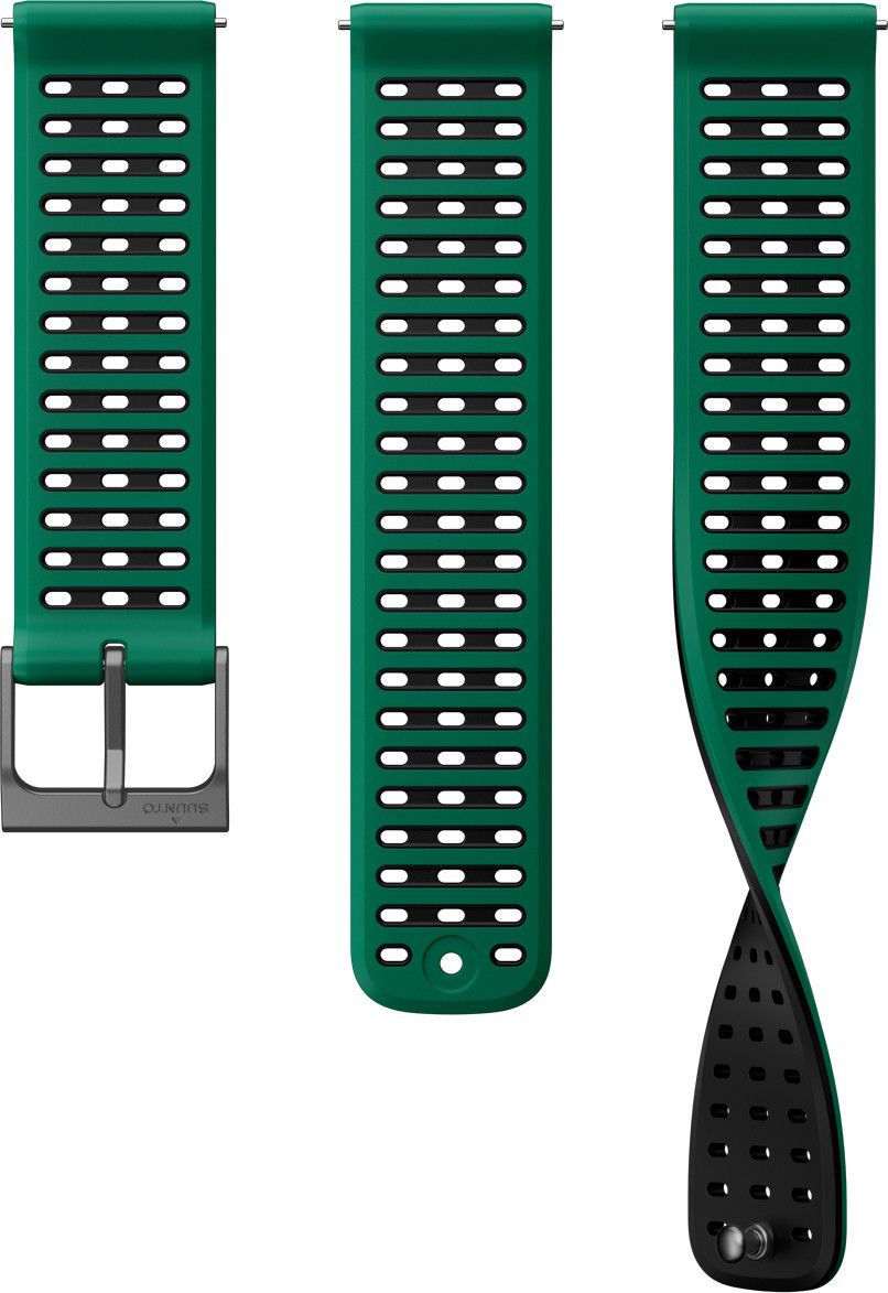 Bracelet de Montre Suunto Athletic 9 Silicone 22mm S+M Vert Pine
