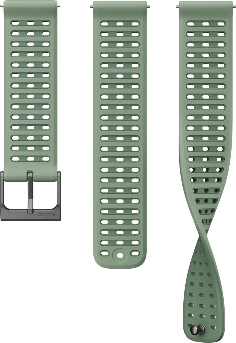 Bracelet de Montre Suunto Athletic 9 Silicone 22mm S+M Vert Sage