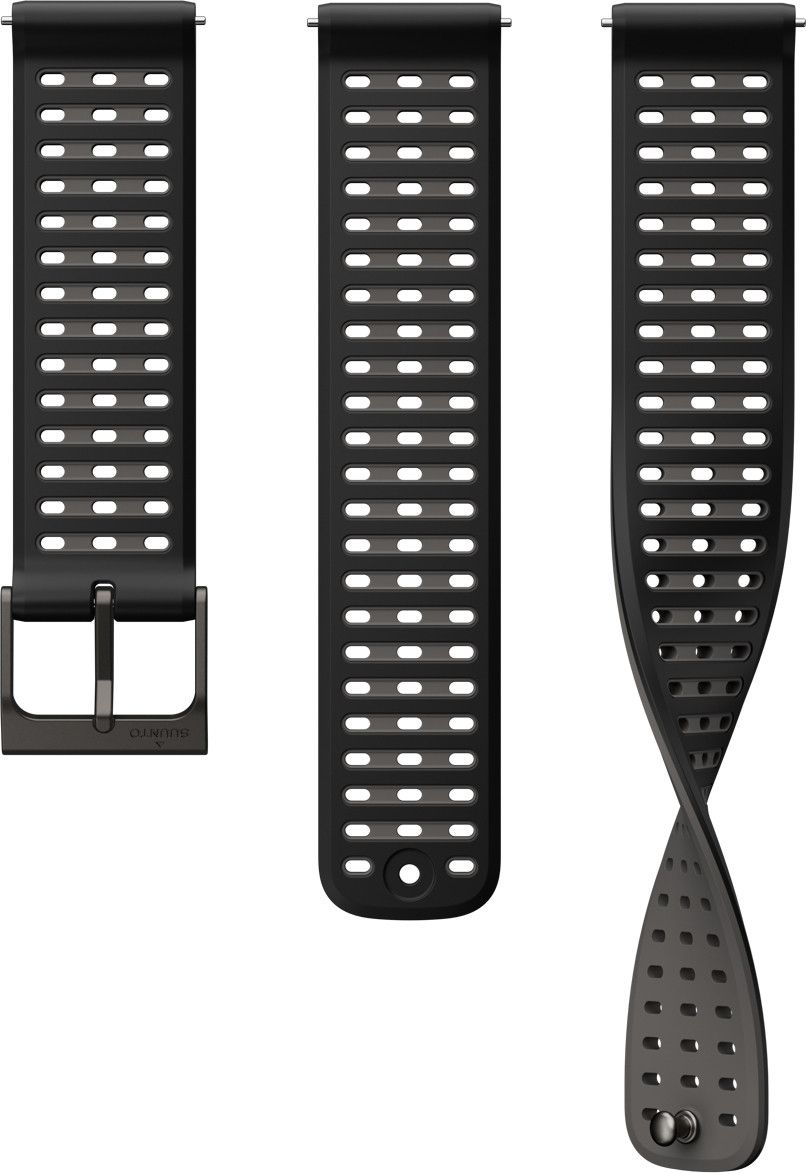 Bracelet de Montre Suunto Athletic 9 Silicone 22mm S+M Noir