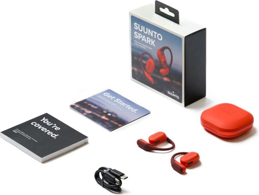 Écouteurs Sans Fil à Oreilles Libres Suunto Spark Orange Coral