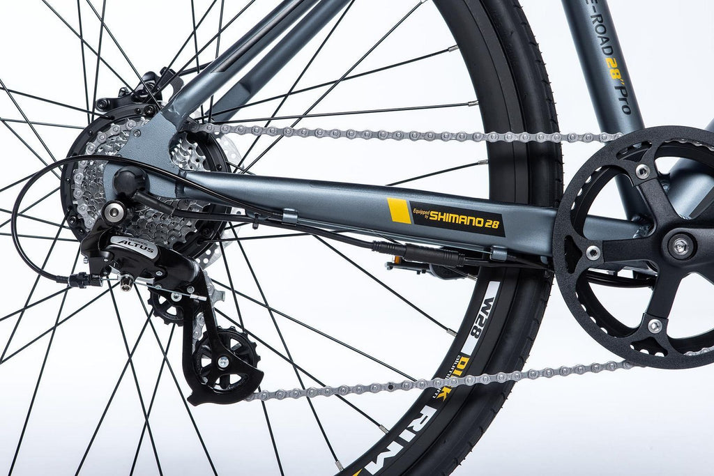 Produit Reconditionné- Vélo de Ville Electrique  E-ROAD28 - SHIMANO 8v - Autonomie 70km | Très bon état