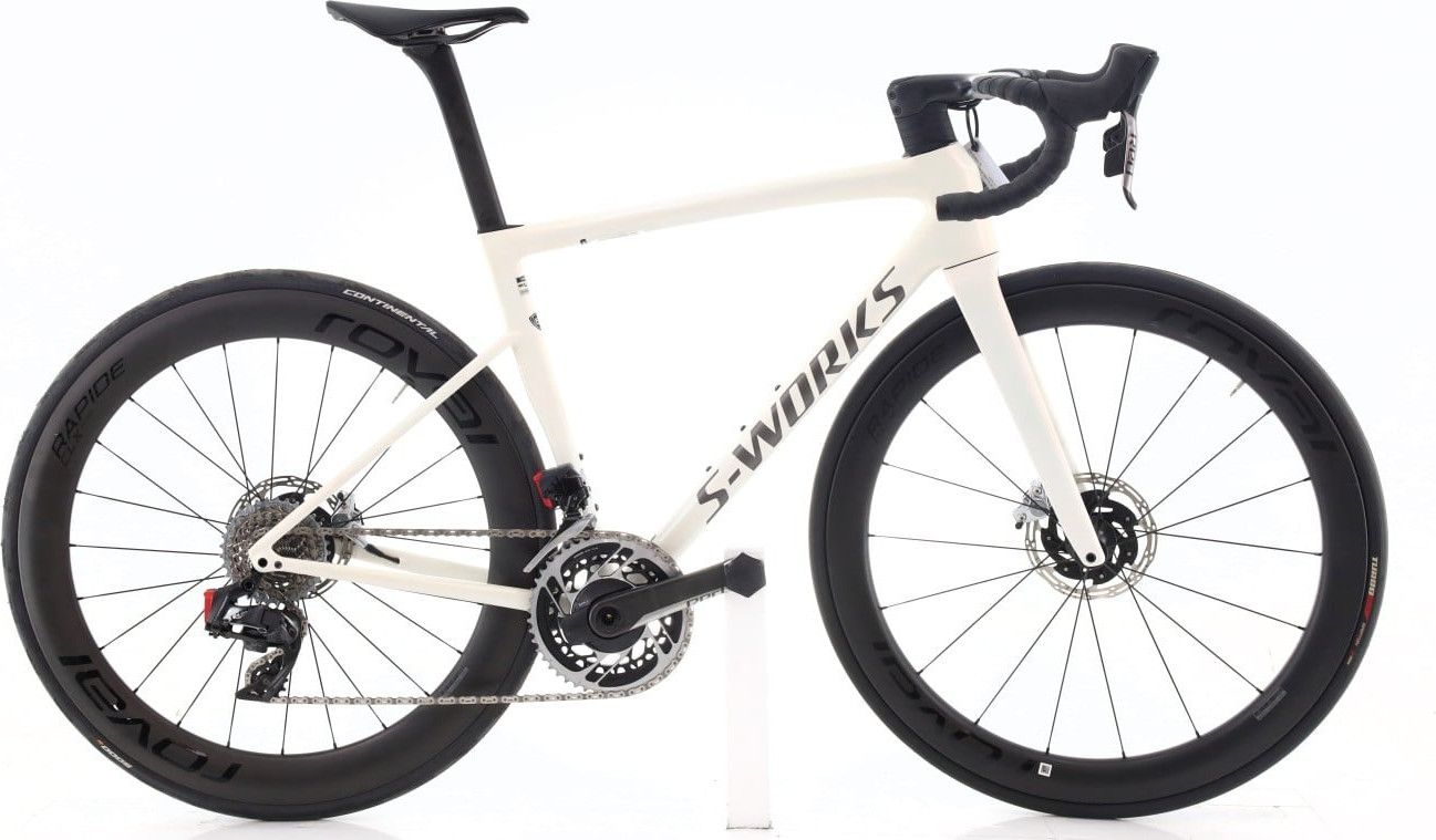 Produit reconditionné · Specialized Tarmac SL8 S-Works AXS 12V · Blanc / Vélo de route | Très bon état