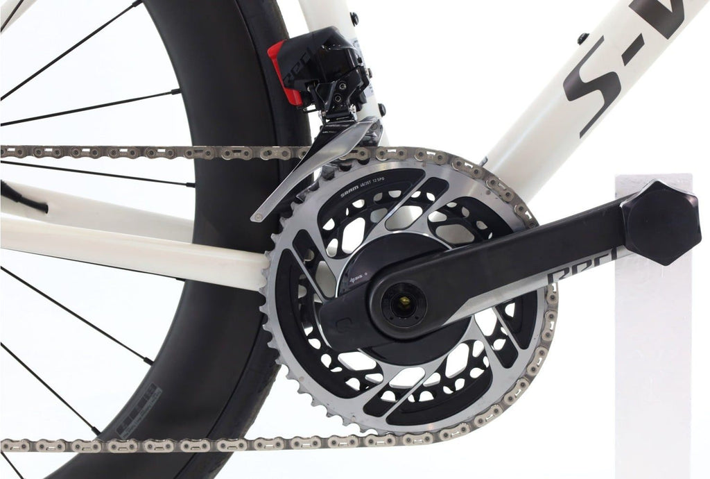 Produit reconditionné · Specialized Tarmac SL8 S-Works AXS 12V · Blanc / Vélo de route | Très bon état