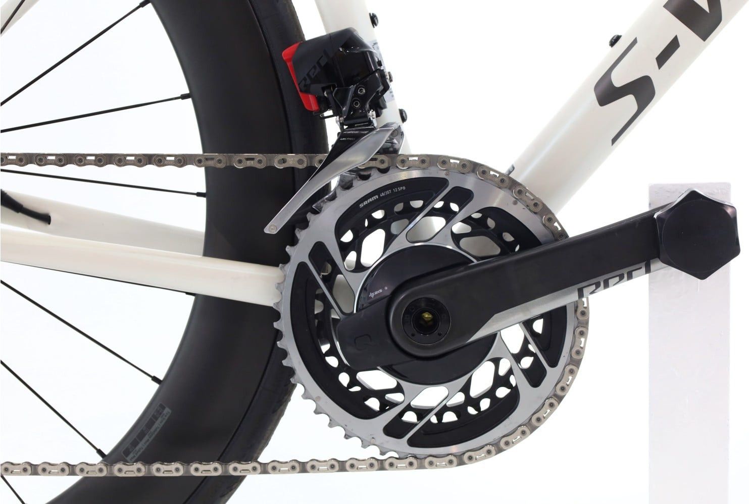 Produit reconditionné · Specialized Tarmac SL8 S-Works AXS 12V · Blanc / Vélo de route | Très bon état