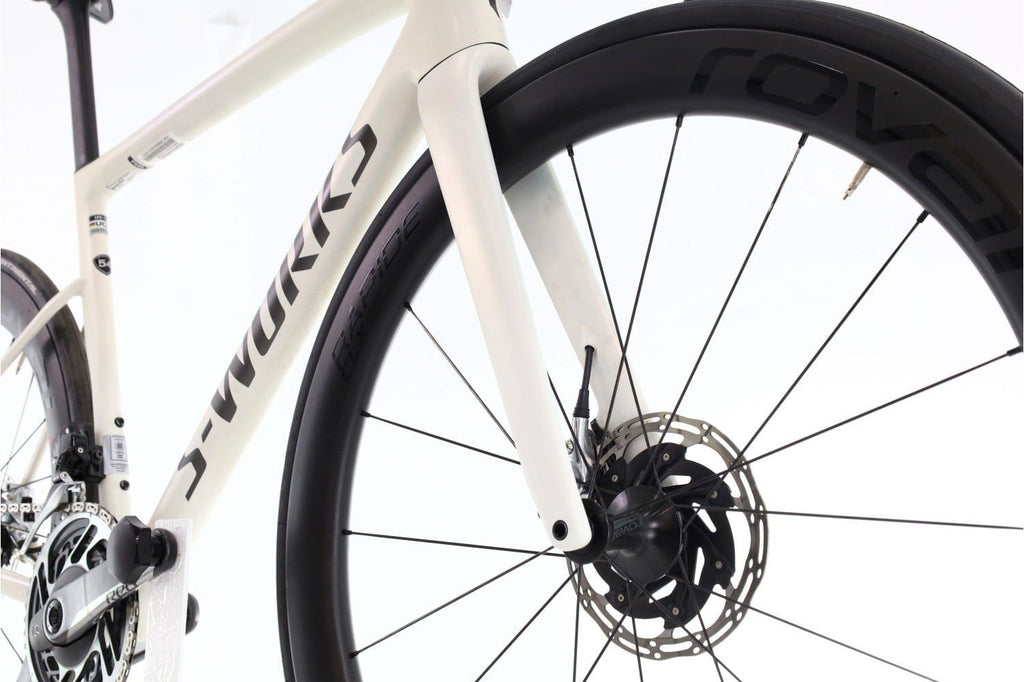 Produit reconditionné · Specialized Tarmac SL8 S-Works AXS 12V · Blanc / Vélo de route | Très bon état